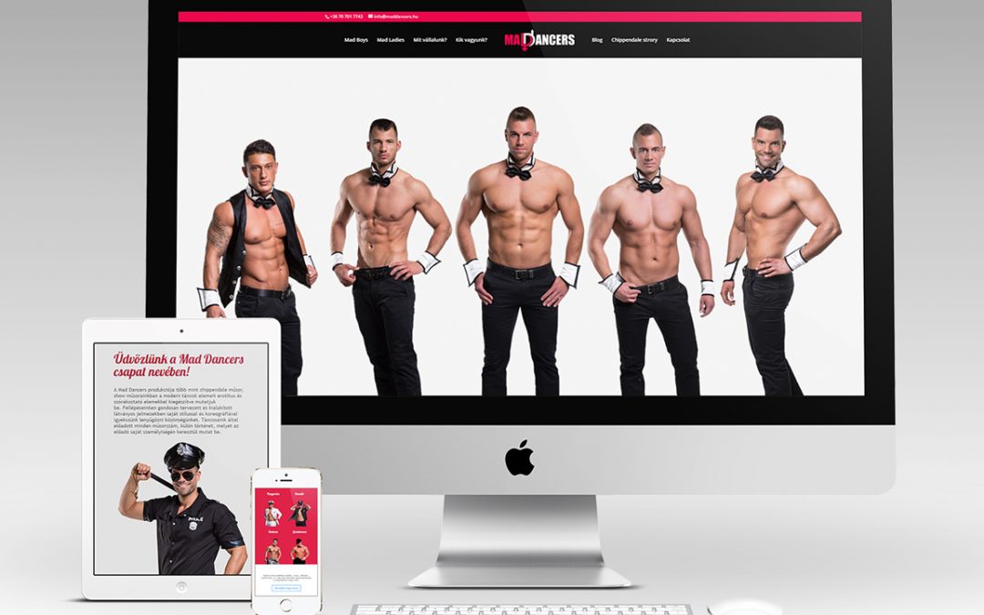 Maddancers webdesign és építés